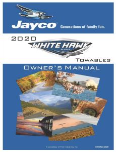 2020 White Hawk Owner's Manual
